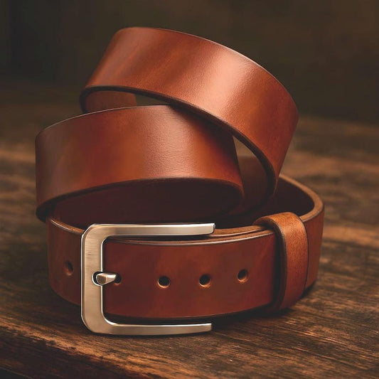 Hand-Crafted Pure Leather Belt