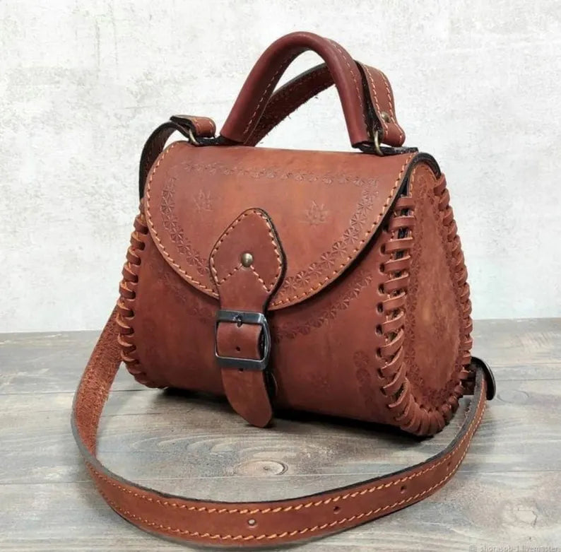 Handmade Full Grain Leather Handbag